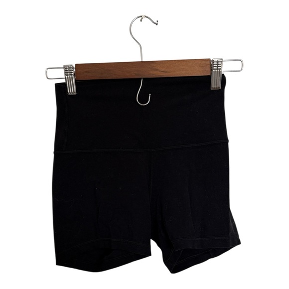 Lululemon Athletica Classic Black Bike Shorts - Picture 1 of 5